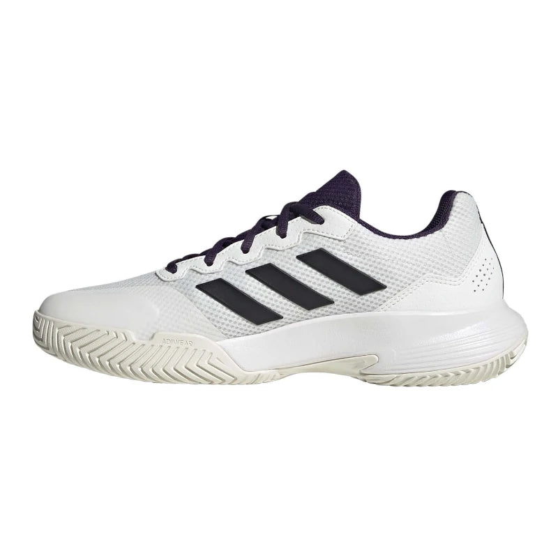 Zapatillas Adidas Gamecourt 2M CWhite/CBlack/Aurplu