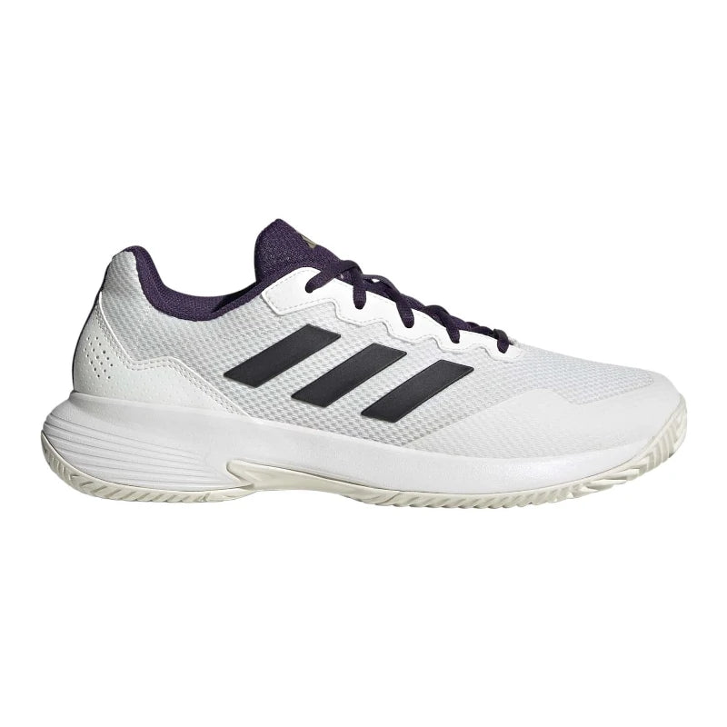 Zapatillas Adidas Gamecourt 2M CWhite/CBlack/Aurplu