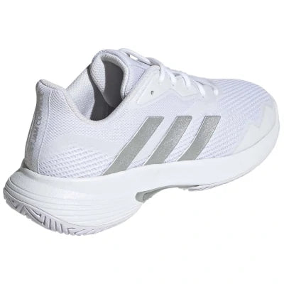 Zapatillas Adidas Courtjam Control W Blanco/Plata 2024