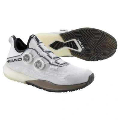 Zapatillas Head Motion Pro Boa Padel Blanco y Negro