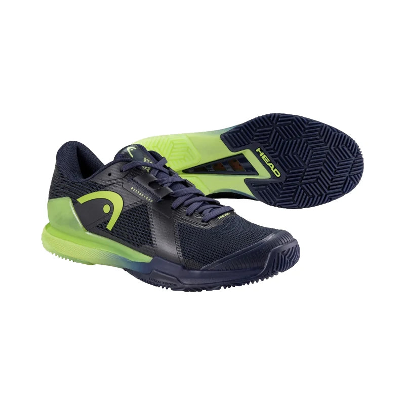 Head Sprint Pro 4.0 Azul Marino/Lima 2025