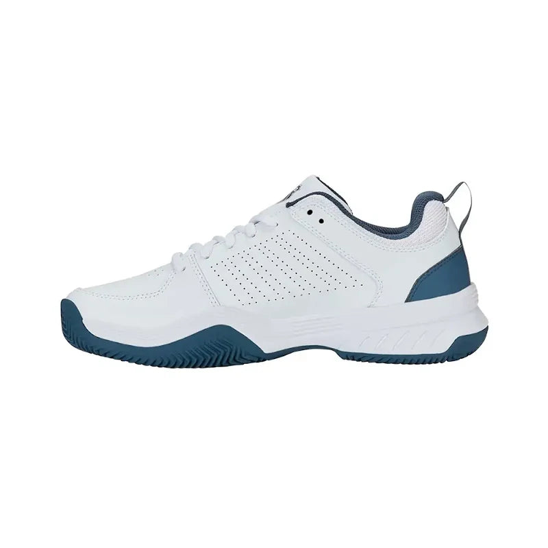 Zapatillas K-Swiss Hombre Court Express 2 Clay Blanco/Azul Agua