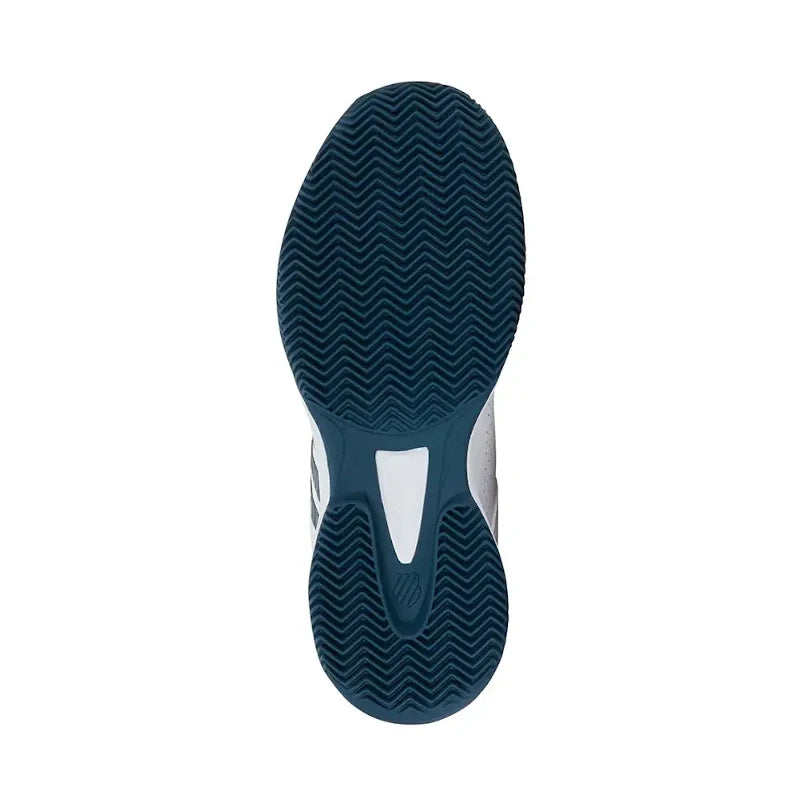 Zapatillas K-Swiss Hombre Court Express 2 Clay Blanco/Azul Agua