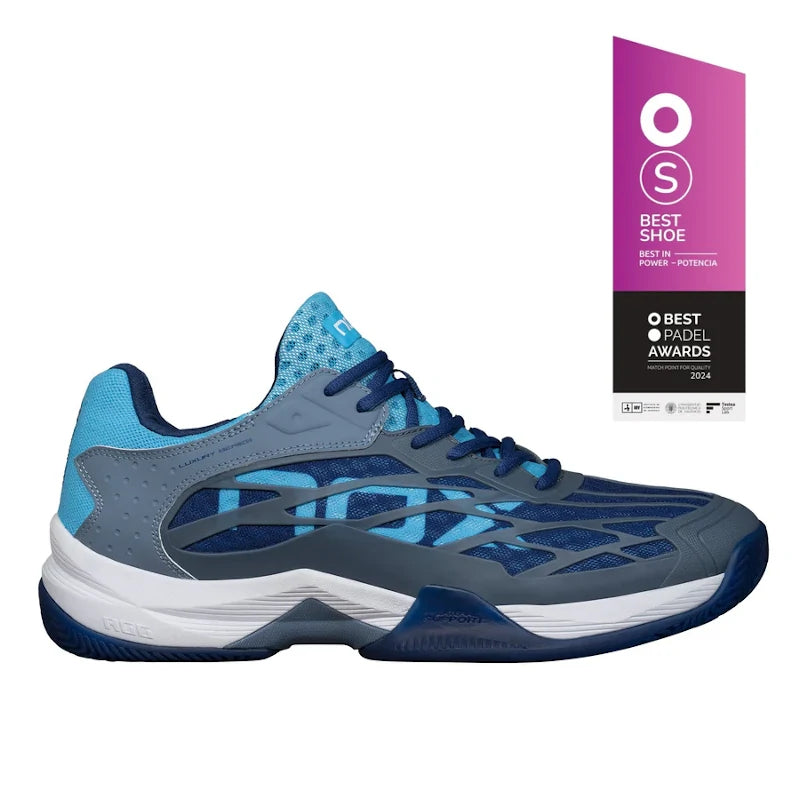 Zapatillas Nox AT10 Lux Piedra/Azul Bonnie