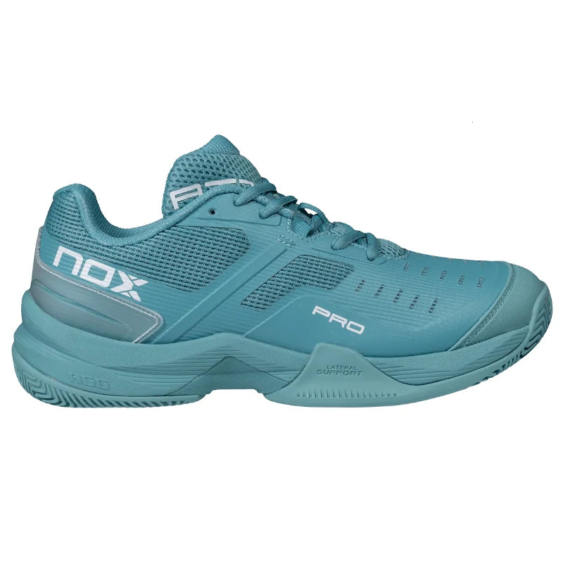 Zapatillas Nox AT10 Pro Turquesa/Blanco 2026