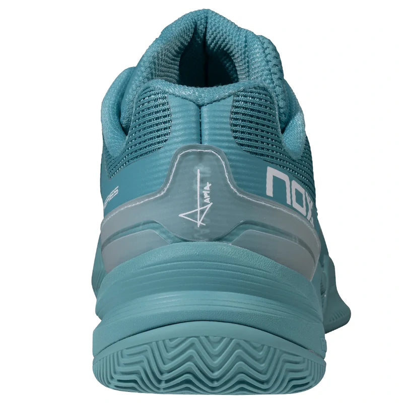 Zapatillas Nox AT10 Pro Turquesa/Blanco 2026