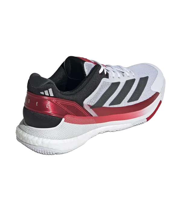 Zapatillas AdidasCrazyquick Boost Padel M Blanco/Rojo/Negro