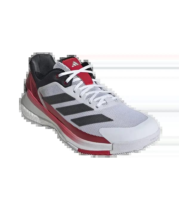 Zapatillas AdidasCrazyquick Boost Padel M Blanco/Rojo/Negro