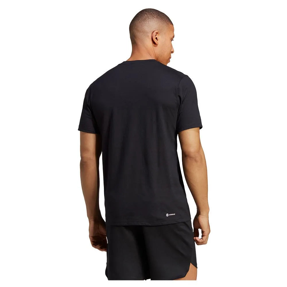 Camiseta Adidas TR-ES FR Logo Negro/Blanco