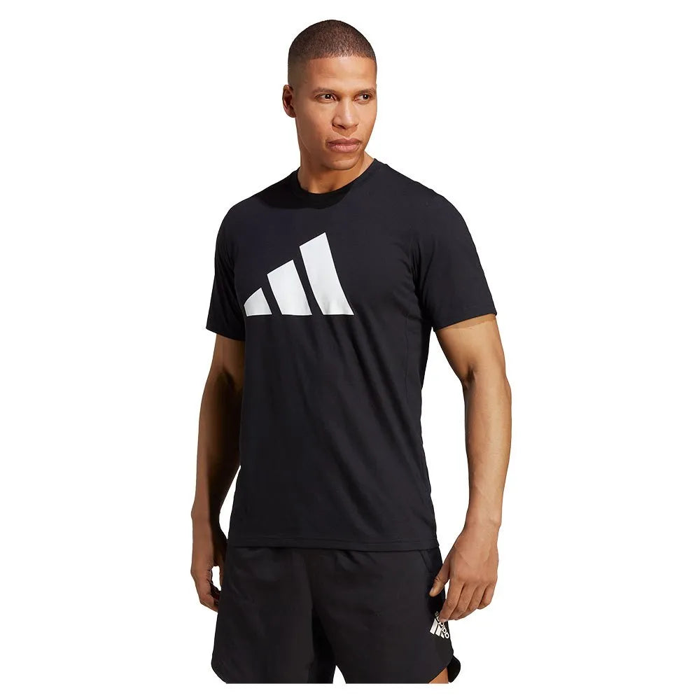 Camiseta Adidas TR-ES FR Logo Negro/Blanco
