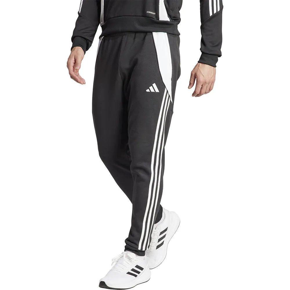 Pantalon Largo Adidas Tiro24 Negro/Blanco