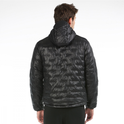 Anorack Pluma Bullpadel Laberu Negro