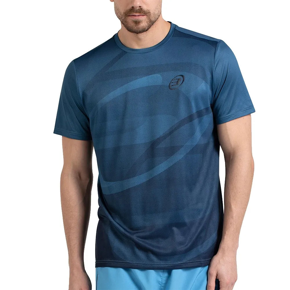 Camiseta Bullpadel Cayon Azul Atomico 2026