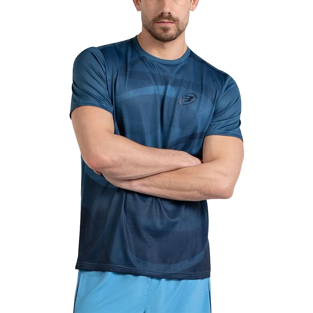 Camiseta Bullpadel Cayon Azul Atomico 2026