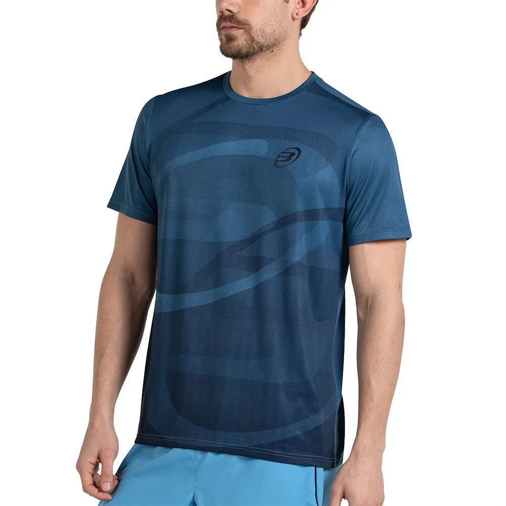 Camiseta Bullpadel Cayon Azul Atomico 2026