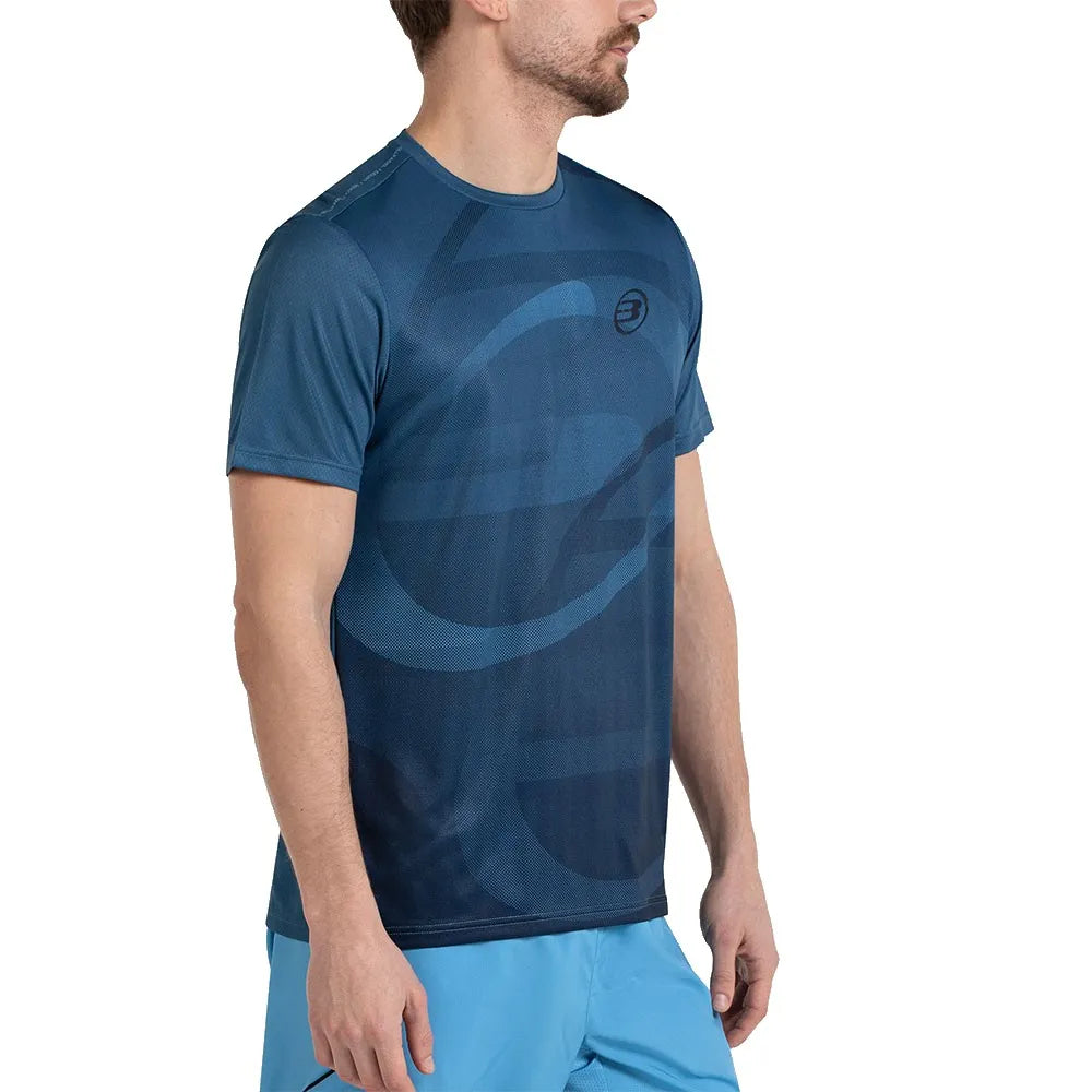 Camiseta Bullpadel Cayon Azul Atomico 2026