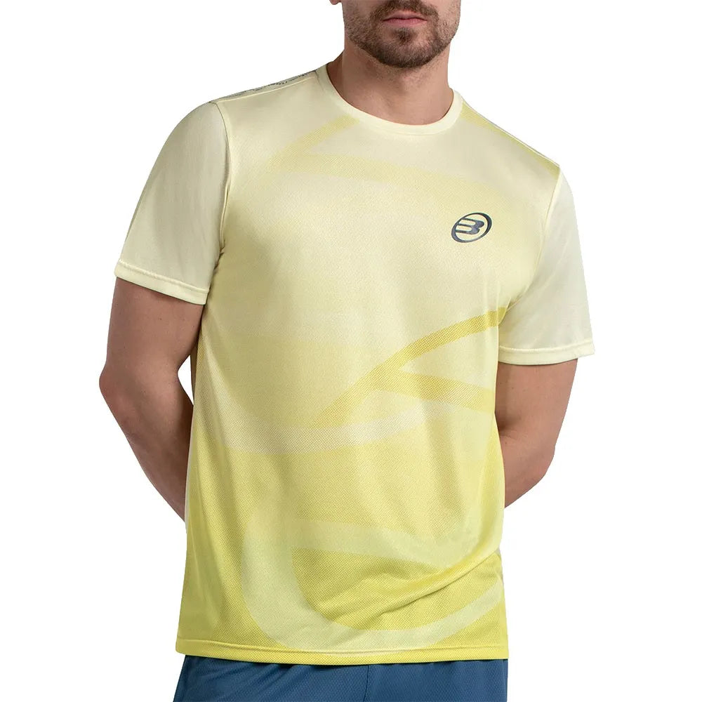 Camiseta Bullpadel Cayon Amarillo 2026