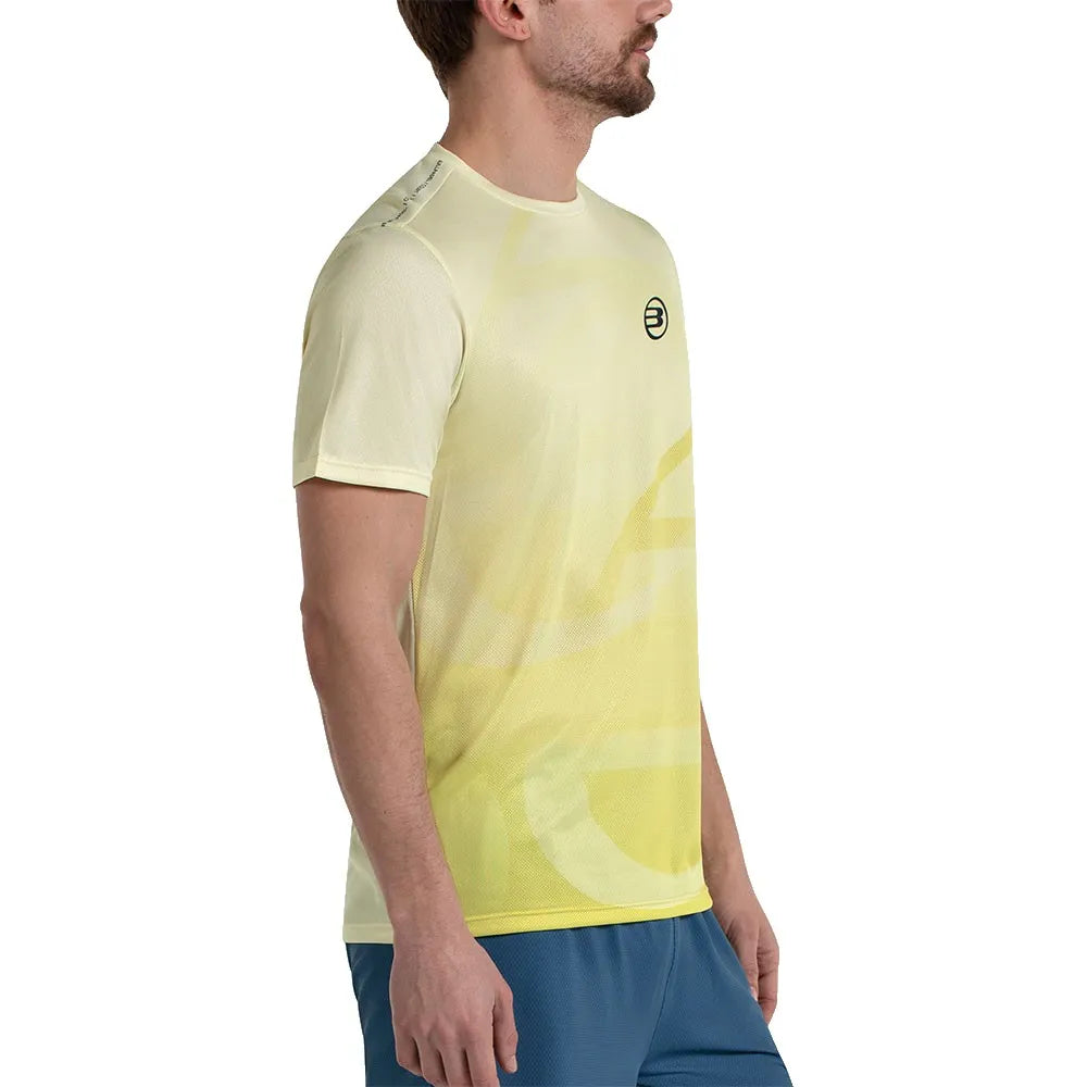 Camiseta Bullpadel Cayon Amarillo 2026