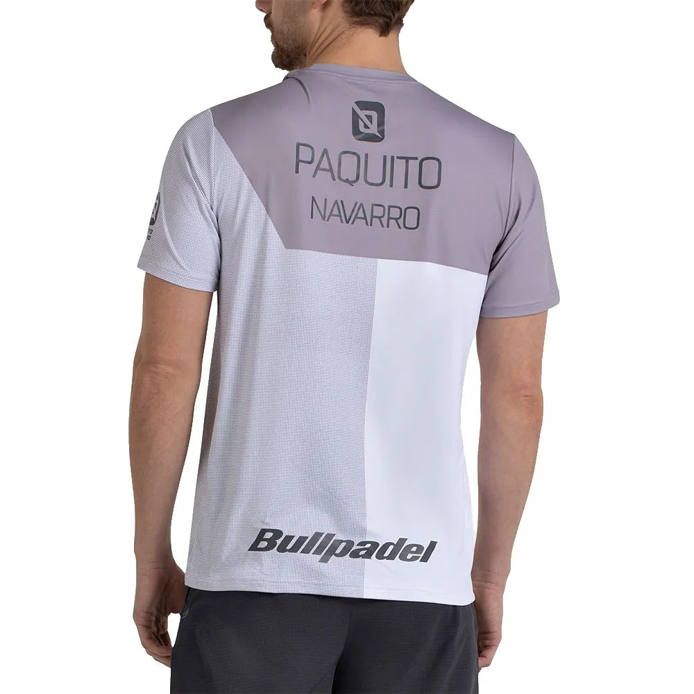 Camiseta Bullpadel Paquito 26I Blanco