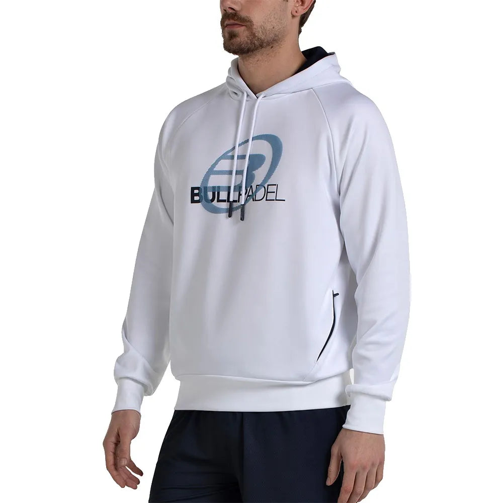 Sudadera Bullpadel Eira Blanco 2026