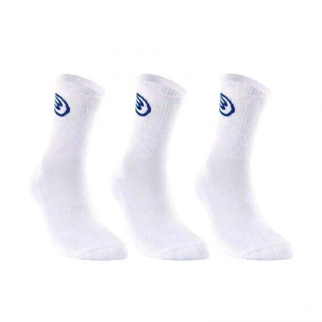 Calcetines Bullpadel BP262 Blanco Pack 3