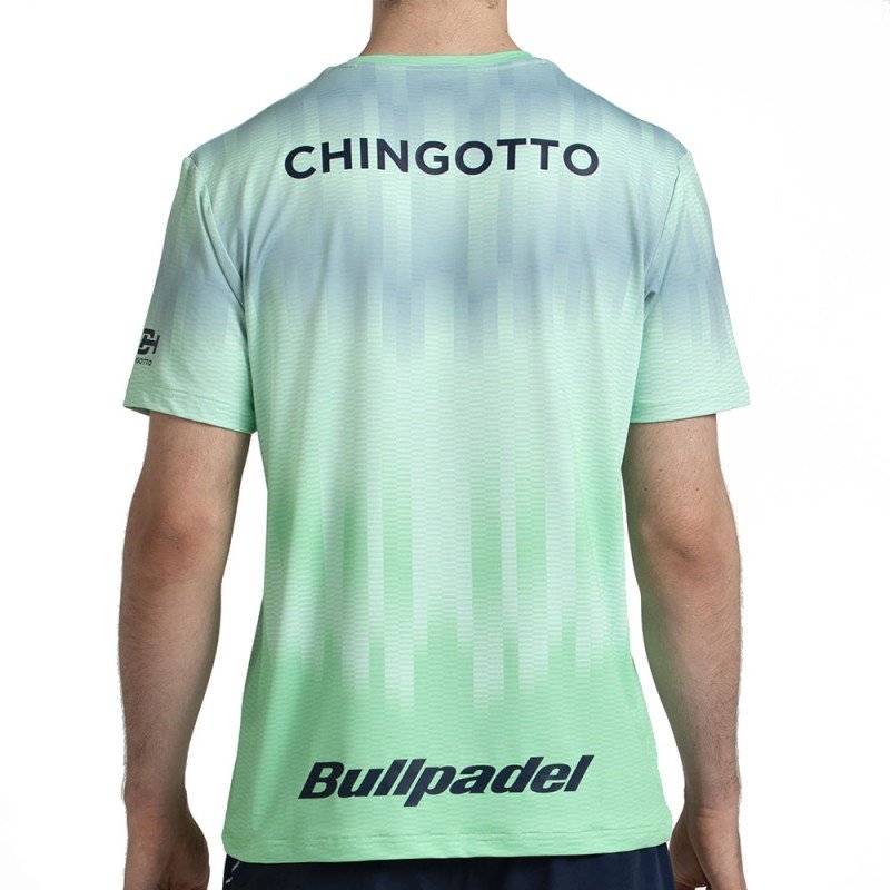 Camiseta Bullpadel Chingotto 26V Verde Acido