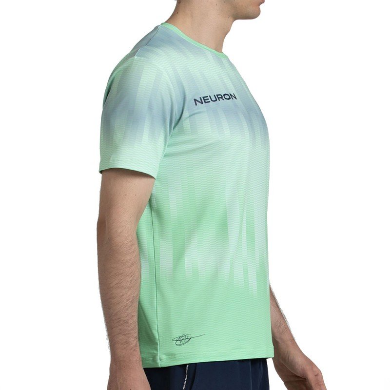 Camiseta Bullpadel Chingotto 26V Verde Acido