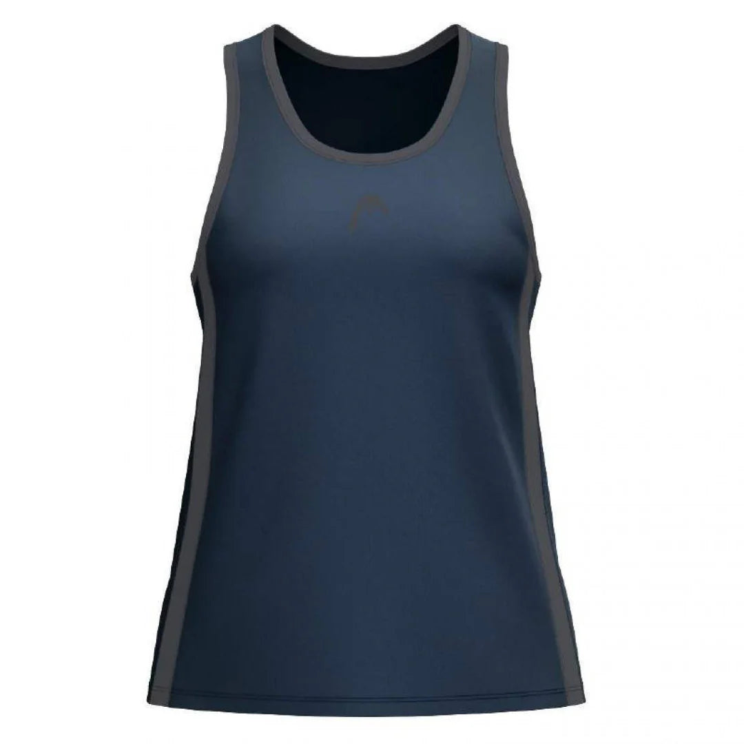 Camiseta Tirantes Head Club 25 Tech Azul Marino