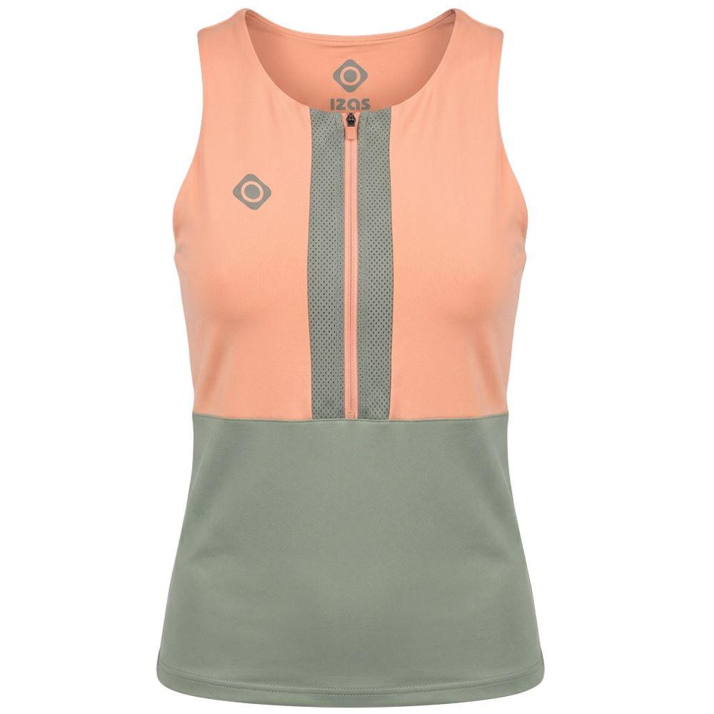 Camiseta Tirantes Izas Selma Kaki/Rosa