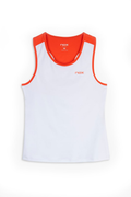 Camiseta Tirantes Nox Mujer Team Blanco/Rojo 2026