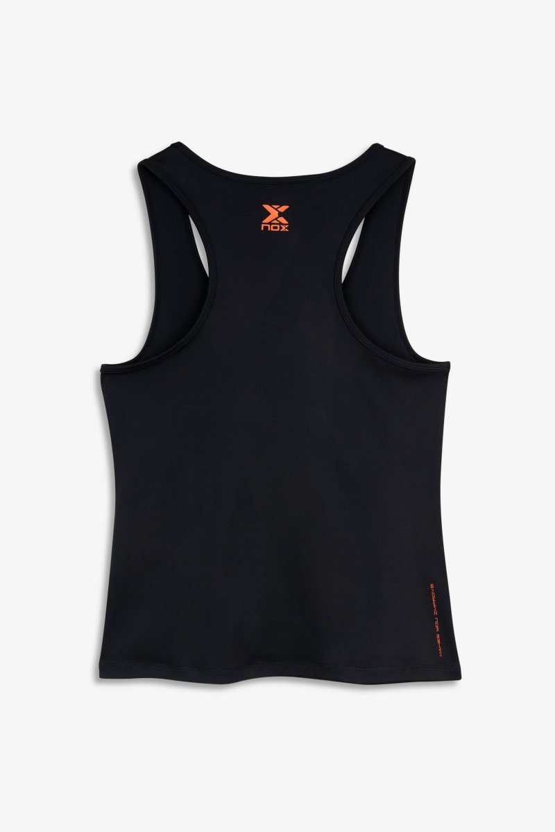 Camiseta Tirantes Nox Mujer Team Negro 2026
