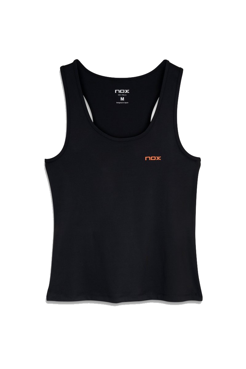 Camiseta Tirantes Nox Mujer Team Negro 2026