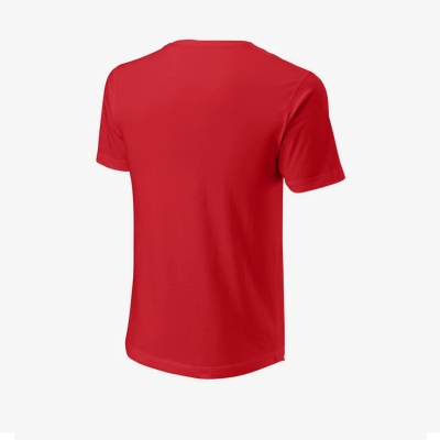 Camiseta Wilson Padel Script Eco Roja