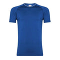 Camiseta Wilson M Team Seamless Crew Royal Blue