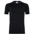Camiseta Wilson M Team Seamless Crew Negro