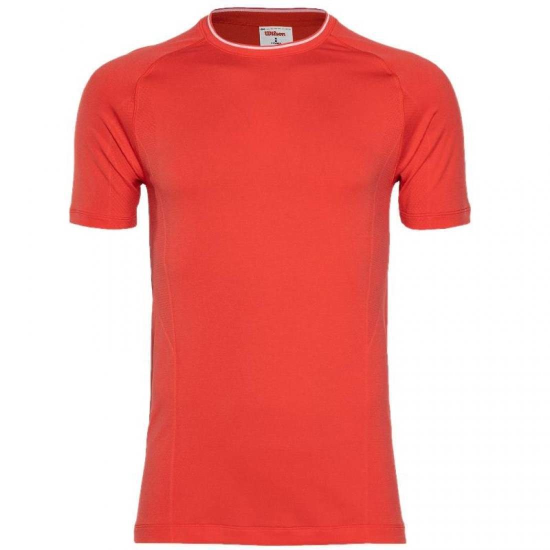 Camiseta Wilson M Team Seamless Infrared