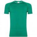Camiseta Wilson M Team Seamless Crew Courtside Green