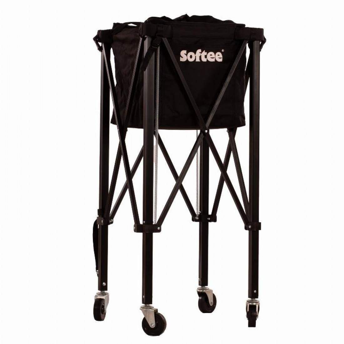 Carro Portapelotas Softee Negro