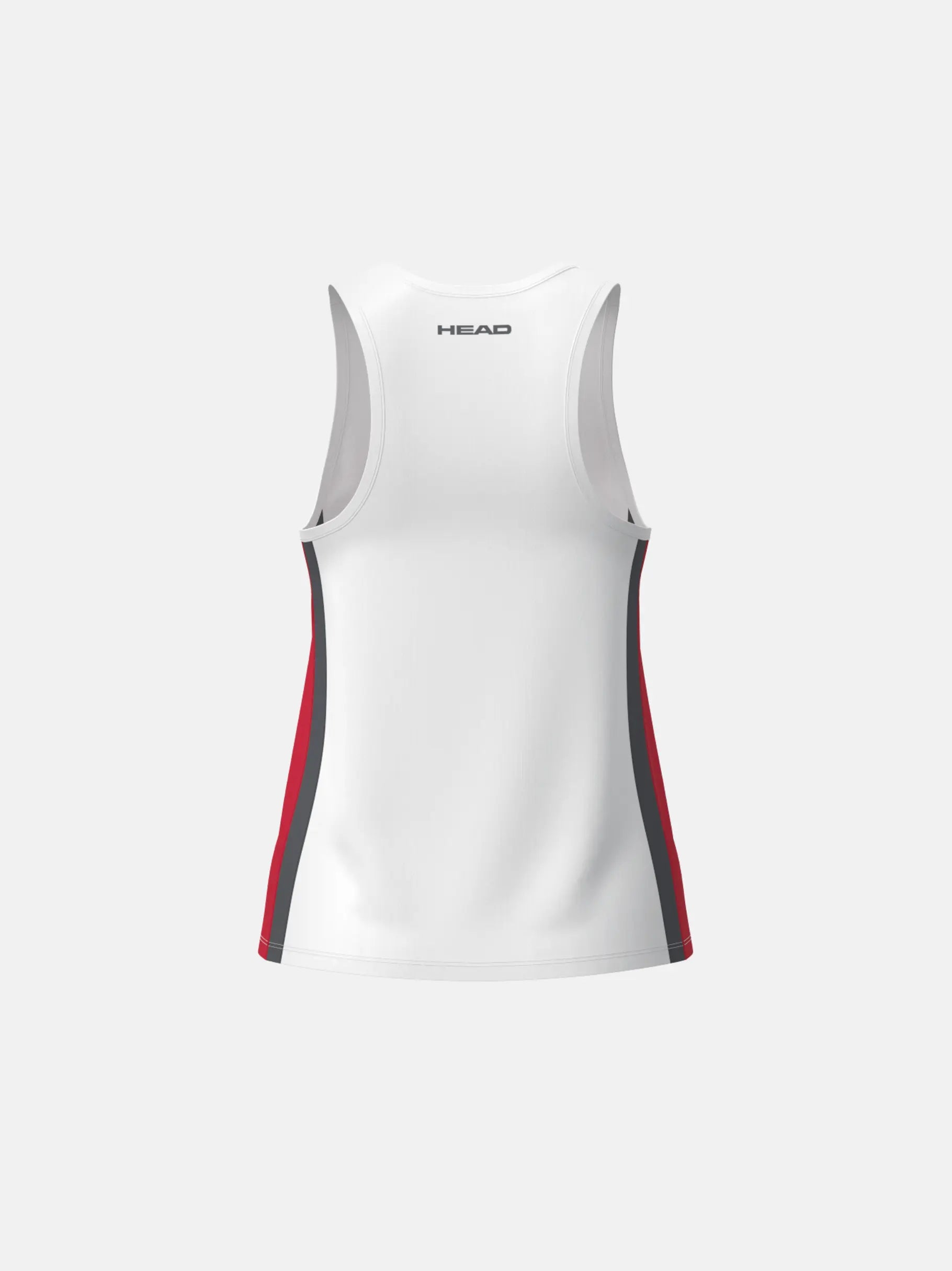Camiseta Tirantes Head Club 25 Tech Rojo/Blanco