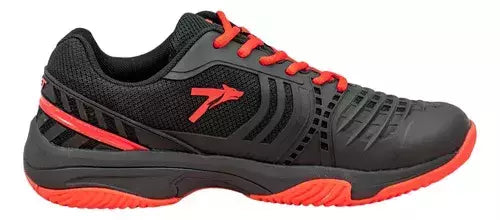 Zapatillas Set Wolf Negro/Rojo
