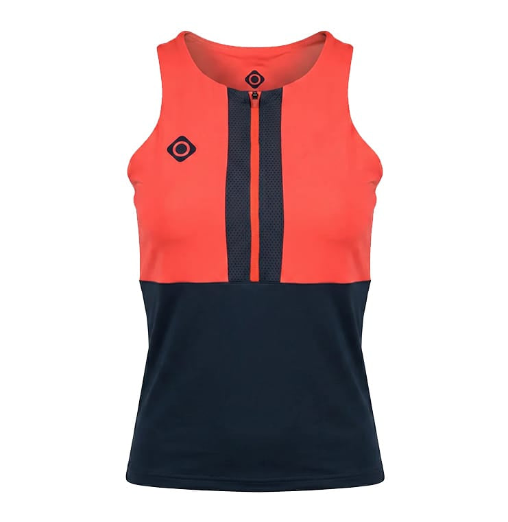 Camiseta Tirantes Izas Selma Azul Marino/Coral