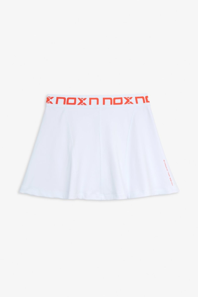 Falda Nox Team Blanco/Rojo 2026