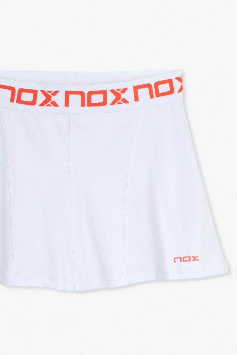 Falda Nox Team Blanco/Rojo 2026