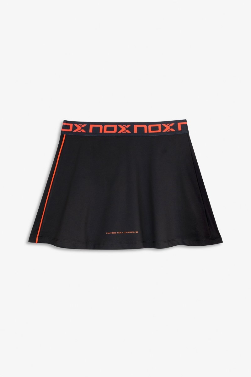 Falda Nox Team Negro/Rojo 2026