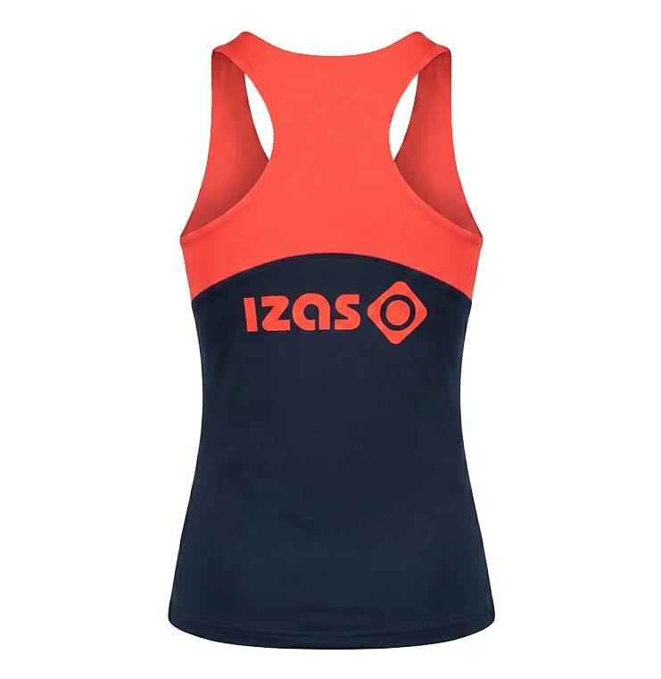 Camiseta Tirantes Izas Selma Azul Marino/Coral