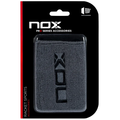Muñequeras Nox Gris Logo Negro