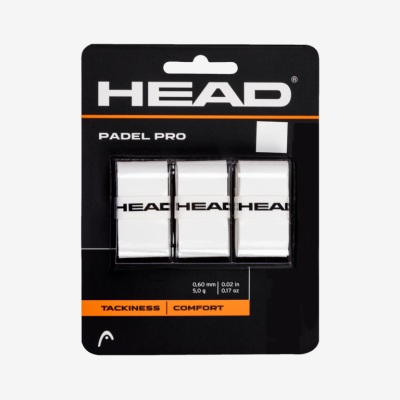 Pack 3 Overgrips Head Padel Pro Blanco