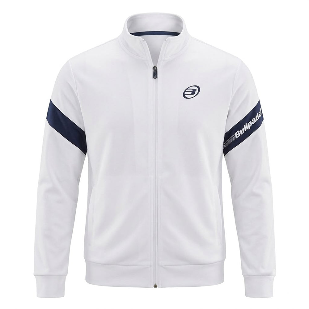 Sudadera Bullpadel Brugo Blanco