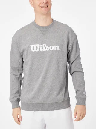 Sudadera hombre Wilson Team Crewneck Gris