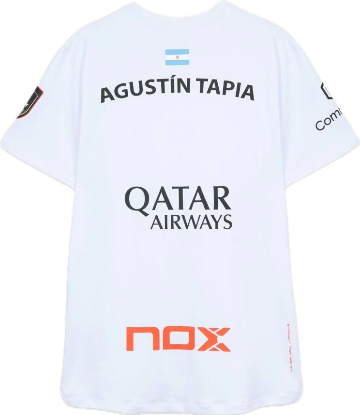 Camiseta Sponsors Nox Agustin Tapia 2026 Blanco